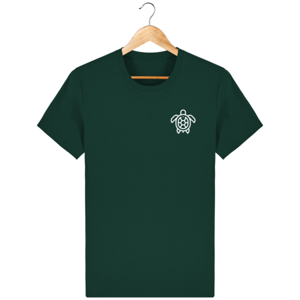 t-shirt-tortue-homme_glazed-green_face