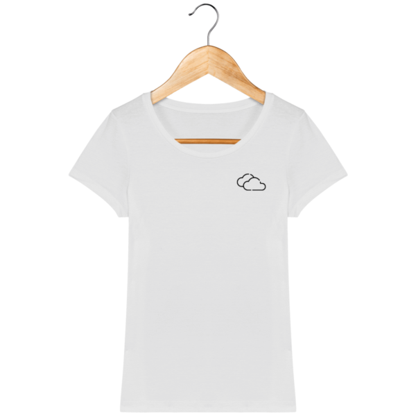 T-shirt bio femme nuages